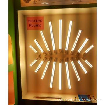 4-pin plug-in 6W 8W 12W 18W  2g11 led tubes